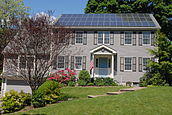 Solar rooftop system in Boston, United States