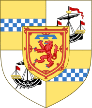 Shield of Arms of the Duke of Rothesay.svg