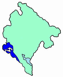 Map of Montenegro .mw-parser-output .legend{page-break-inside:avoid;break-inside:avoid-column}.mw-parser-output .legend-color{display:inline-block;min-width:1.25em;height:1.25em;line-height:1.25;margin:1px 0;text-align:center;border:1px solid black;background-color:transparent;color:black}.mw-parser-output .legend-text{}   Diocese of Kotor .mw-parser-output .legend{page-break-inside:avoid;break-inside:avoid-column}.mw-parser-output .legend-color{display:inline-block;min-width:1.25em;height:1.25em;line-height:1.25;margin:1px 0;text-align:center;border:1px solid black;background-color:transparent;color:black}.mw-parser-output .legend-text{}   Archdiocese of Bar