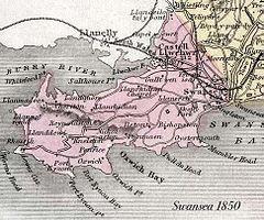 Gower Peninsula 1850 map.jpg