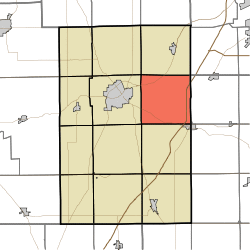 Location in Huntington County