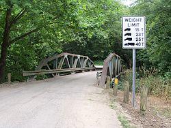 Township Road 91 crosses Killbuck Creek.
