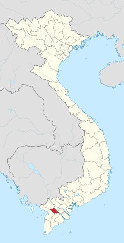 Can Tho city map