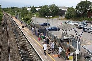 2019 at Yate station - platform 2.JPG