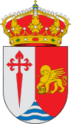 Coat of arms of Santiago del Campo, Spain