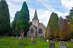 Cudham Church, Kent, England, 20 September 2010.jpg