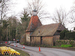 Oast House at Wey House, Standford Lane, Headley, Hampshire - geograph.org.uk - 1202489.jpg