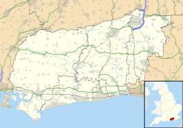 Gatwick Airport is located in West Sussex