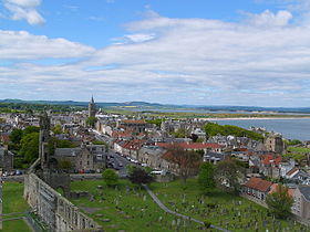 St Andrews from Regulus tower - geograph.org.uk - 254003.jpg