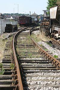 Running line at Rushden, Higham & Wellingborough Railway.jpg