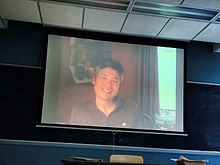 Chang-rae Lee speaks to a University of Michigan class about his new novel, On Such a Full Sea.