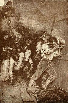 Defenders In Siege Of Boonesborough H Pyle Harper's Weekly June 1887.jpg