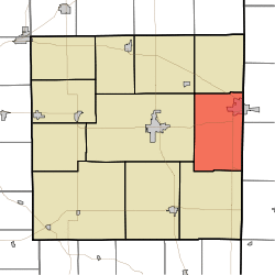 Map highlighting Wayne Township, Randolph County, Indiana.svg