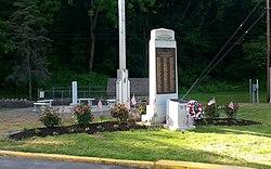 War Monument Park in West Easton.