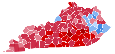 Kentucky Presidential Election Results 2004.svg