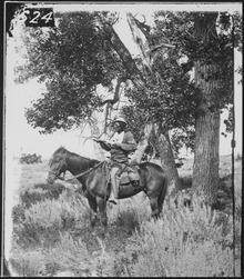 Bloody Knife, Custer's scout, on Yellowstone Expedition, 1873 - NARA - 524373.tif