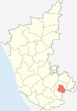 Location in Karnataka
