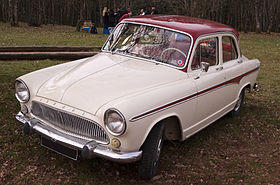 Sortie Soupapes dégrippées 07-04-2013 - Simca Aronde - trois-quarts avant.jpg