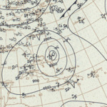 Hurricane Six surface analysis September 14, 1908.png