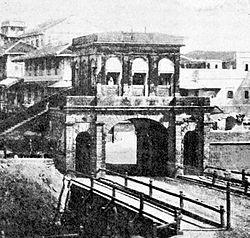 Churchgate in 1863