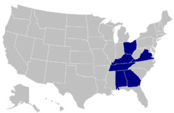 Mid-South Conference locations