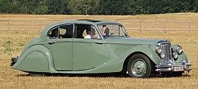 Jaguar Mark V arriving Schaffen-Diest 2018.jpg