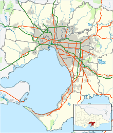 Sunshine rail disaster is located in Melbourne