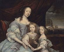 John Michael Wright Mary Villiers and her children.jpg