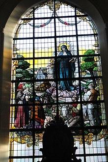 Meerbeke glasraam Sint-Berlindis.JPG
