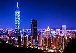 Taipei skyline