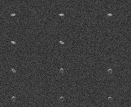 Cuno, imaged by radar