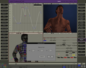 Screenshot of Softimage|3D 3.9.2
