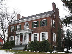 The Christian Bechdel II House, a historic site in the township