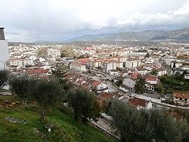 A view of Miranda do Corvo from the Alto do Calvário