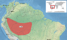 Chiasmocleis bassleri map-fr.svg