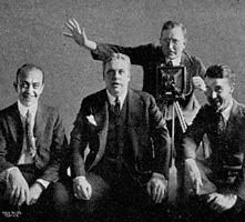 The Peerless Quartet, c. 1923 L-R: John H. Meyer, Henry Burr, Frank Croxton, Albert Campbell