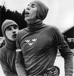 Kees Verkerk and Johnny Höglin Grenoble 1968.jpg