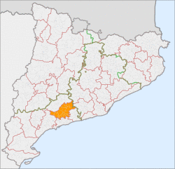 Localització de l'Alt Camp.svg
