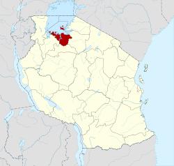 Regional map before partition in 2012