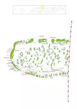 Location of Alifu Dhaalu Atoll