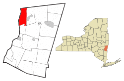 Location of Stuyvesant, New York