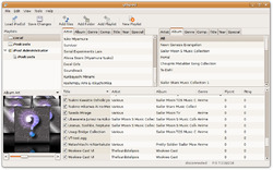 Screenshot of gtkpod 0.99.12