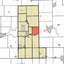Location in Miami County