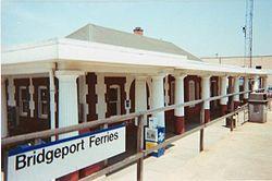 1999 photo of Port Jefferson LIRR station, which changed the name of the community formerly known as "Echo, New York"