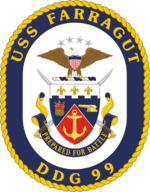 USS Farragut DDG-99 Crest.png