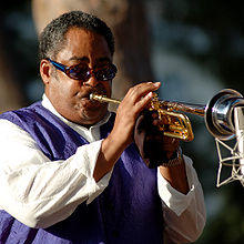 Faddis performing in 2007