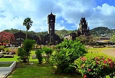 St. Vincent, Karibik - St. Mary's R.C. School ^ St. Mary's R.C. Cathedral - panoramio.jpg