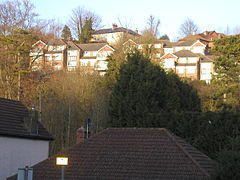 Houses above the A22, Whyteleafe (geograph 2309246).jpg