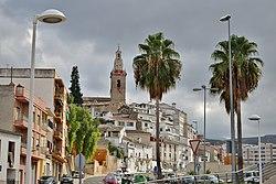Albaida. Vista des de l'estació nova.jpg