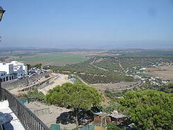 View of La Janda from Vejer de la Frontera